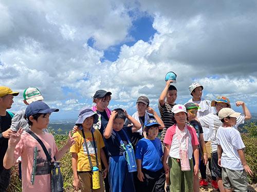 ２日目は城里町にある鶏足山へ登山 `