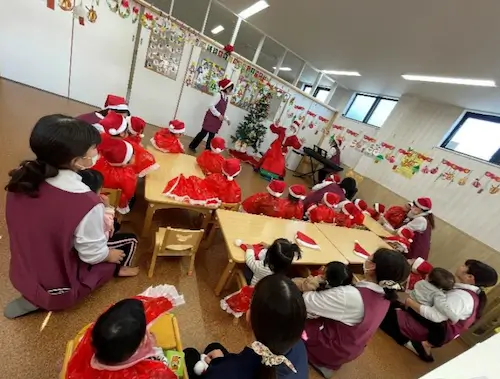 キララ第二東海ナーサリー　クリスマス12月イベント